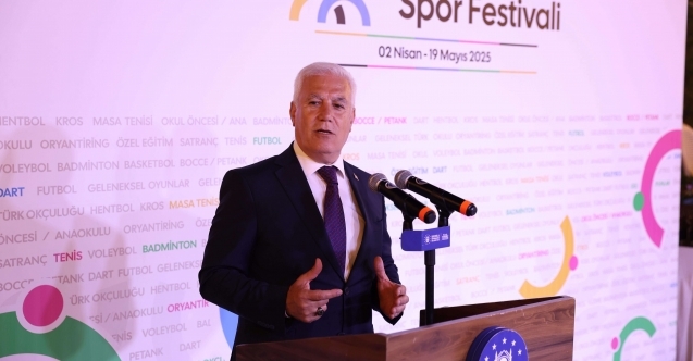 Bursa Uluslararası Spor Festivaline 100 bin sporcu katıldı