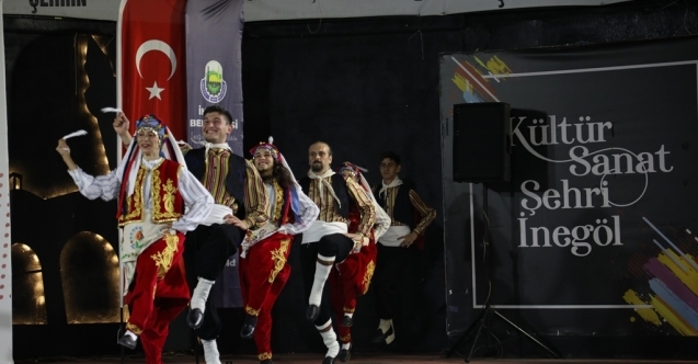 İnegölde Halk Dansları Gecesi İle Yaz Etkinlikleri Başladı