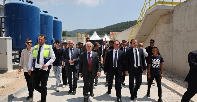Keles Atıksu Arıtma Tesisi hizmete girdi