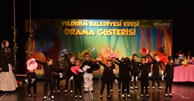 Yıldırım Belediyesi Kreşi#039;nde Yıl Sonu Gösterisi