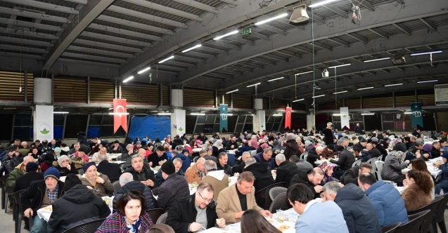 Çiftehavuzlar sakinleri iftar sofrasında buluştu