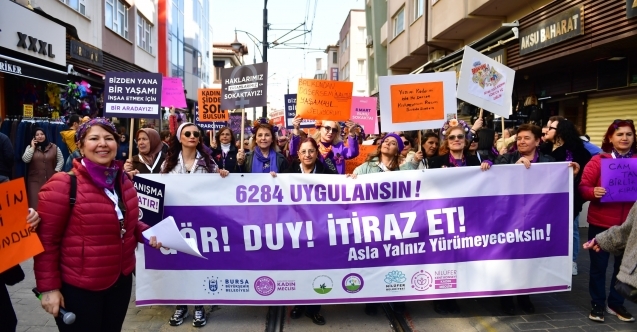 8 Mart'ta Cumhuriyet Caddesi’nde dayanışma yürüyüşü