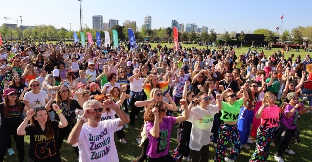 Hüdavendigar Kent Parkı’nda ritim ve sporun buluşması
