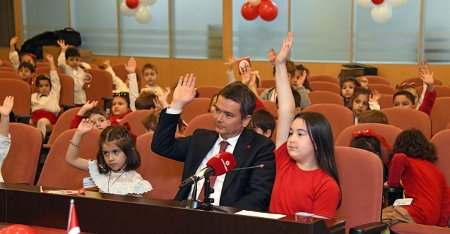 Osmangazi Çocuk Meclisi’nden anlamlı miras: Karıncalı Parkı hizmete girdi