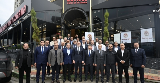 Başkan Burkay MUŞSİAD üyeleri ile buluştu