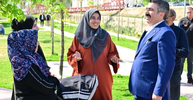Deliçay dere yatağı modern bir yaşam merkezine dönüştü