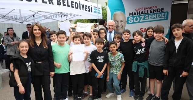 Demirci Mahallesi’ne yeşil alan yatırımı