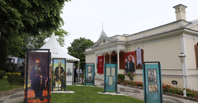 Hünkâr Köşkü'nde tarihi sergi kapılarını açtı