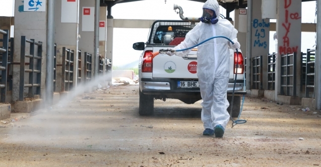 Osmangazi’de Kurban pazarlarında bayram sonrası kapsamlı hijyen mesaisi