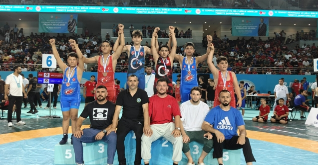 Ankara Arena’da kürsü Bursa Büyükşehir Belediyesporlu gençlerin oldu
