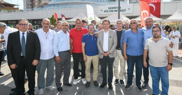 Başkan Erkan Aydın Demirtaş sakinleriyle buluşarak projeleri anlattı