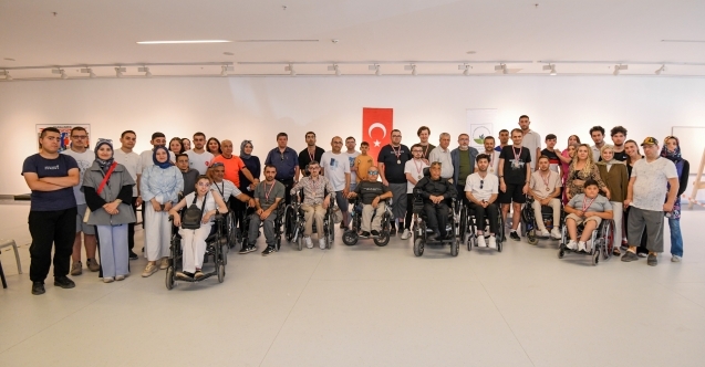 Engel tanımayan sporcular dostluk için yarıştı