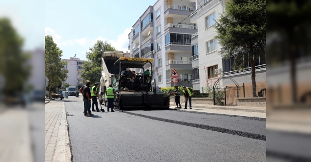 Mudanya'da 10 bin ton asfalt serilecek