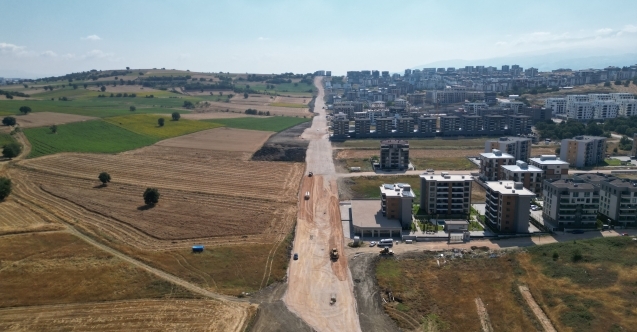 Nilüfer trafiğine nefes aldıracak yeni bulvarda çalışmalar başladı