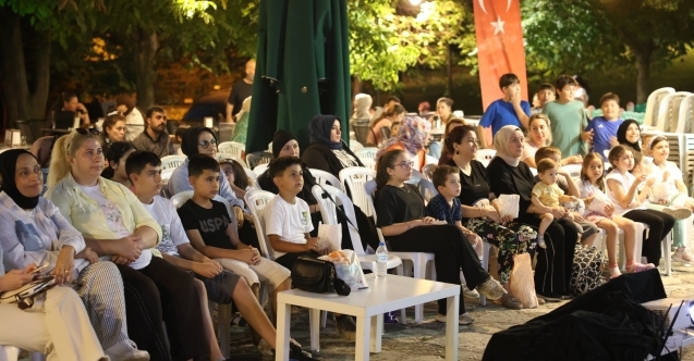 Osmangazi’de açık hava sineması nostaljisi