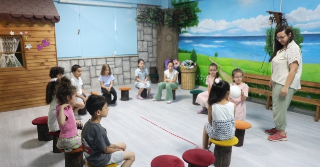 Osmangazi’de çocukların yaz tatili sanatla şekilleniyor