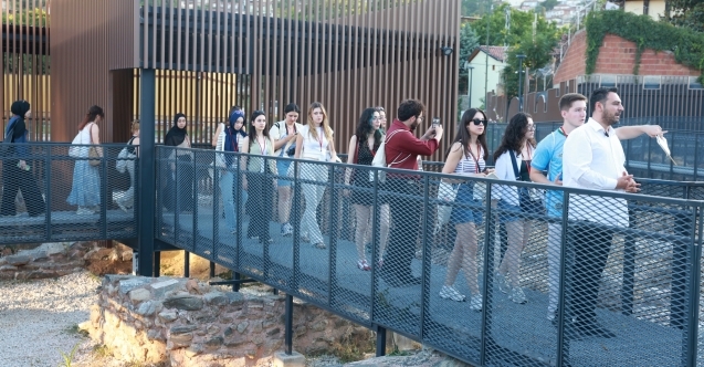 Osmangazi’de gençler tarihsel serüveni dokunarak keşfetti