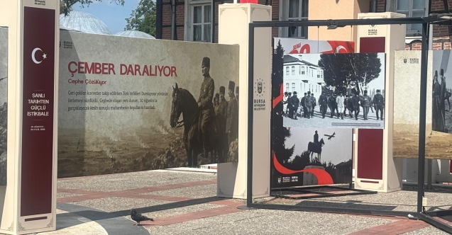 Bursa’da “Şanlı Tarihten, Güçlü İstikbale” sergisi