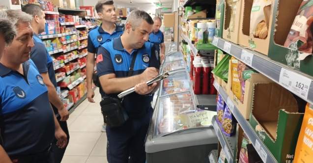 Gemlik Belediyesi’nden marketlerde kapsamlı kontrol