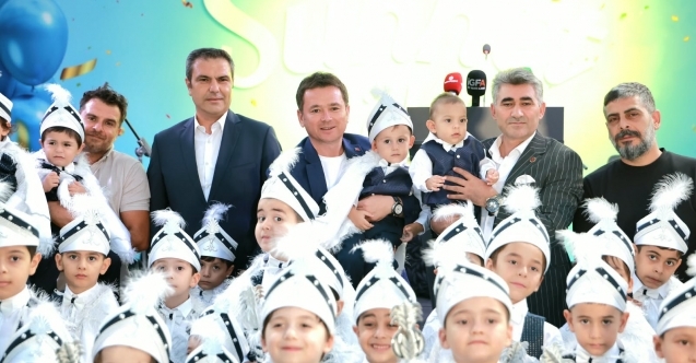 Osmangazi’de 40 mahalleden 200 çocuk için toplu sünnet şöleni