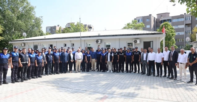 Başkan Şadi Özdemir zabıta ekipleriyle buluştu