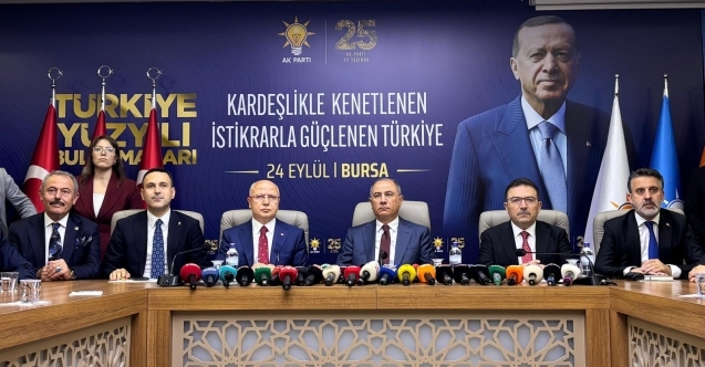 Efkan Âlâ Bursa'da duyurdu: 87 milyonun kenetleneceği "Milli Dayanışma Projesi" devrede