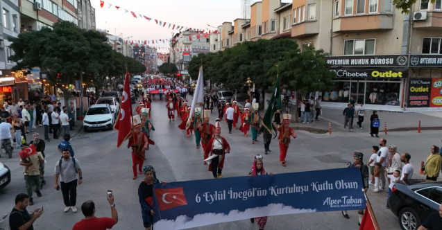 İnegöl’de Kurtuluş coşkusu görkemli kortejle taçlandı