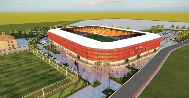İnegöl’e 10 bin kişilik yeni stadyum geliyor