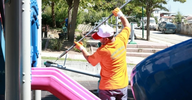 Osmangazi’de parklar yenileniyor: 8 ayda 112 noktada bakım ve onarım tamamlandı