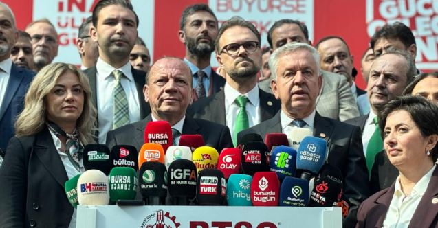 BTSO’da Matlı ve ekibinden birlik mesajı