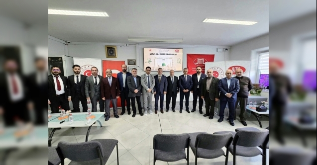 Ditib Landshut Yunus Emre Camii'nde Mevlid-i Nebi programı