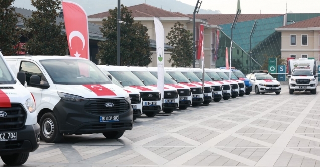 Osmangazi’de 41 yeni araçla güçlü hizmet hamlesi