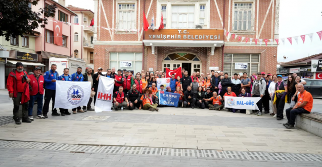 Yenişehir’de yüzlerce doğasever buluştu