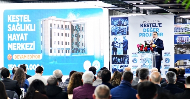 Başkan Ferhat Erol, Kestel’in yol haritasını açıkladı