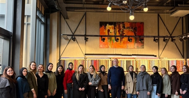 Sertifika programı öğrencilerinden İpeker Tekstil’e teknik gezi
