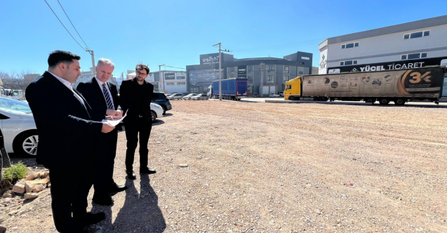 İnegöl’de atıl alan otoparka dönüştürülüyor