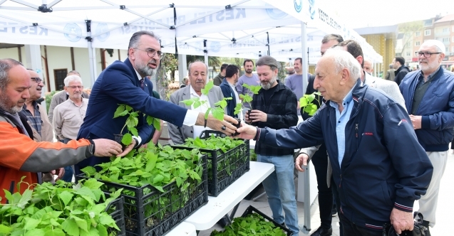 Kestel’de tarım seferberliği: 6 kooperatife 6 bin fidan