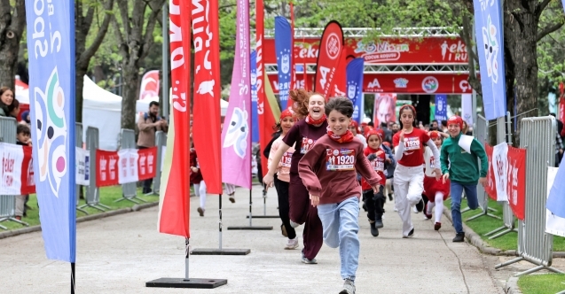 Çocuklar Bursa’da bayramı doyasıya yaşadı