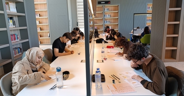 Kütüphanelerde sınav heyecanı