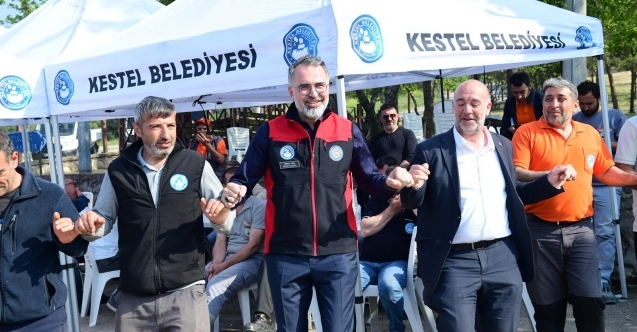 Kestel’de 1 Mayıs coşkusu piknik alanına taşındı