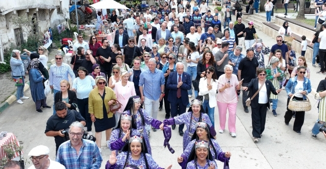 Zeytin çiçeği festivalinde kültür ve sanat bir arada