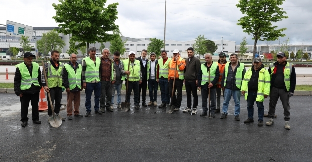 Şahin Biba’dan 1 Mayıs’ta çalışanlara ziyaret