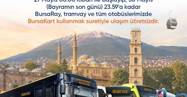 Büyükşehir’den Kurban Bayramı’nda ücretsiz ulaşım kararı