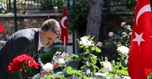 Başkan Vekili Biba’dan şehitlik ve çarşı esnafına ziyaret
