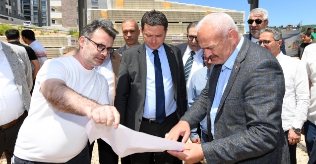 Demirtaş Kapalı Pazar Alanı açılış için gün sayıyor