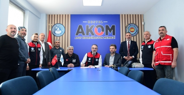 Kestel’de afet müdahale kapasitesi için iş birliği