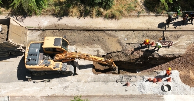 Büyükşehir’den İnegöl’e altyapı yatırımı
