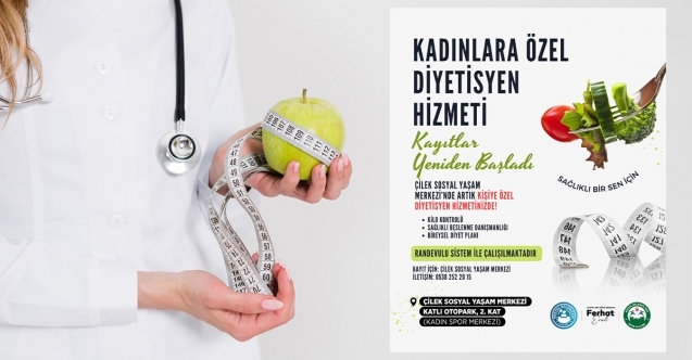 Kestelli kadınlara sağlıklı yaşam desteği