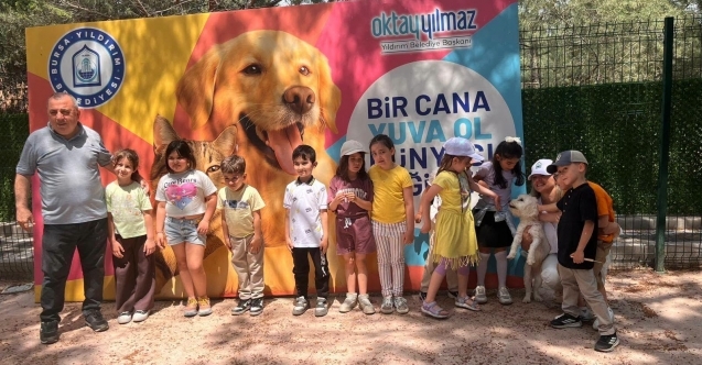 Çocuklar merhameti yerinde öğrendi
