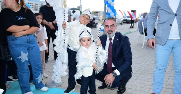 Kestel Belediyesi'nden çocuklara unutulmaz sünnet şöleni